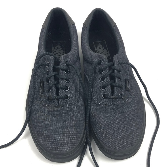 Vans Other - VANS ERA Dark Grey Canvas Lace Up Shoes